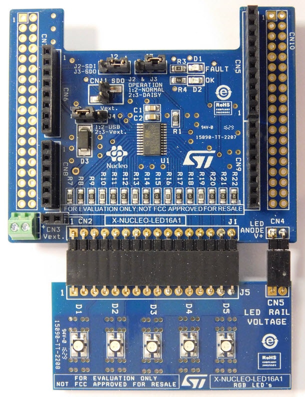 X Nucleo 확장 보드 STMicroelectronics 마우저